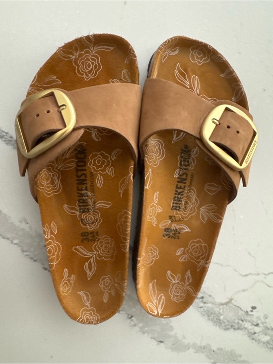 Birkenstock Shoes - Birkenstock Madrid Big Buckle Women’s in Mink Size 8 EU 39 EUC